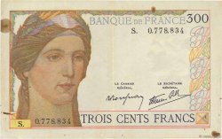 300 Francs FRANCE  1939 F.29.03 VF