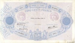 500 Francs BLEU ET ROSE modifié FRANCIA  1939 F.31.27 BC+