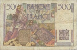 500 Francs CHATEAUBRIAND FRANCE  1947 F.34.07 B+