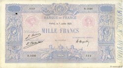 1000 Francs BLEU ET ROSE FRANCIA  1923 F.36.39 MB