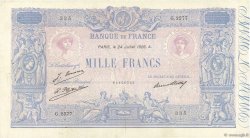 1000 Francs BLEU ET ROSE FRANCIA  1926 F.36.43 MBC