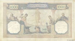 1000 Francs CÉRÈS ET MERCURE FRANCIA  1931 F.37.06 MBC