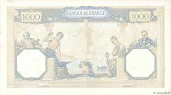 1000 Francs CÉRÈS ET MERCURE FRANKREICH  1936 F.37.09 fVZ