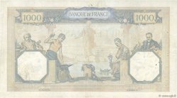 1000 Francs CÉRÈS ET MERCURE type modifié FRANCIA  1938 F.38.09 BC