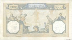 1000 Francs CÉRÈS ET MERCURE type modifié FRANCIA  1938 F.38.19 EBC