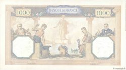1000 Francs CÉRÈS ET MERCURE type modifié FRANCIA  1938 F.38.30 MBC+