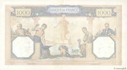 1000 Francs CÉRÈS ET MERCURE type modifié FRANCIA  1939 F.38.34 BB