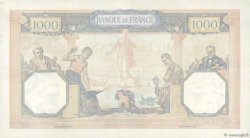 1000 Francs CÉRÈS ET MERCURE type modifié FRANCIA  1939 F.38.36 MBC+