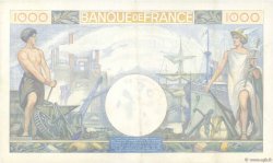 1000 Francs COMMERCE ET INDUSTRIE FRANKREICH  1940 F.39.01 SS
