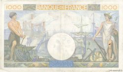 1000 Francs COMMERCE ET INDUSTRIE FRANCE  1940 F.39.03 F+