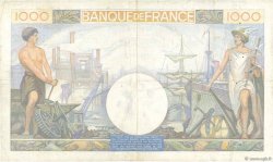 1000 Francs COMMERCE ET INDUSTRIE FRANCIA  1940 F.39.03 q.BB