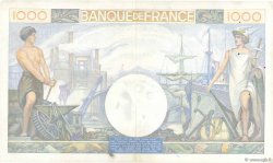 1000 Francs COMMERCE ET INDUSTRIE FRANCIA  1941 F.39.04 MBC
