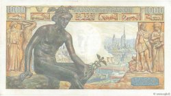 1000 Francs DÉESSE DÉMÉTER FRANKREICH  1942 F.40.06 SS