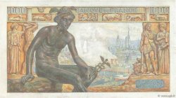 1000 Francs DÉESSE DÉMÉTER FRANKREICH  1942 F.40.14 fVZ