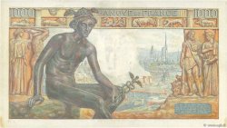 1000 Francs DÉESSE DÉMÉTER FRANCIA  1942 F.40.14 MBC