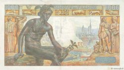 1000 Francs DÉESSE DÉMÉTER FRANCE  1943 F.40.20 VF