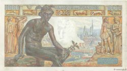 1000 Francs DÉESSE DÉMÉTER FRANKREICH  1943 F.40.22 fSS