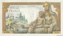1000 Francs DÉESSE DÉMÉTER FRANCIA  1943 F.40.25 SPL+