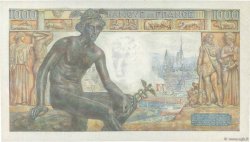 1000 Francs DÉESSE DÉMÉTER FRANCIA  1943 F.40.25 q.FDC