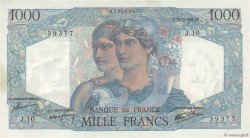 1000 Francs MINERVE ET HERCULE FRANCE  1945 F.41.02 VF+