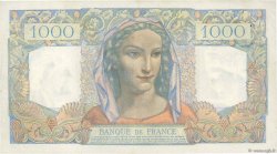 1000 Francs MINERVE ET HERCULE FRANKREICH  1945 F.41.02 VZ
