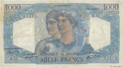 1000 Francs MINERVE ET HERCULE FRANKREICH  1945 F.41.05