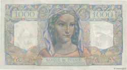 1000 Francs MINERVE ET HERCULE FRANCE  1945 F.41.05 TTB
