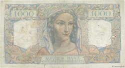 1000 Francs MINERVE ET HERCULE FRANKREICH  1945 F.41.06 SGE