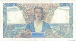 5000 Francs EMPIRE FRANÇAIS FRANCIA  1942 F.47.04 BC+
