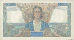 5000 Francs EMPIRE FRANÇAIS FRANKREICH  1945 F.47.23 fVZ