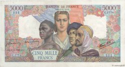 5000 Francs EMPIRE FRANÇAIS FRANCE  1945 F.47.49