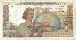 10000 Francs GÉNIE FRANÇAIS FRANCIA  1952 F.50.57 RC