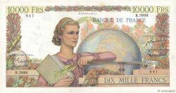 10000 Francs GÉNIE FRANÇAIS FRANCIA  1953 F.50.63 BB