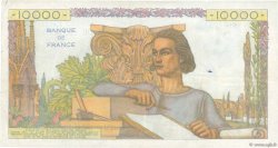 10000 Francs GÉNIE FRANÇAIS FRANCE  1955 F.50.73 VF