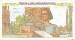 10000 Francs GÉNIE FRANÇAIS FRANCE  1955 F.50.75 VF