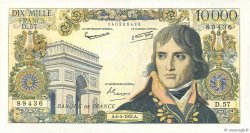 10000 Francs BONAPARTE FRANKREICH  1957 F.51.07 SS