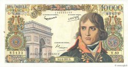 10000 Francs BONAPARTE FRANKREICH  1957 F.51.07 VZ