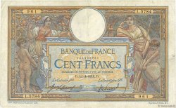 100 Francs LUC OLIVIER MERSON sans LOM FRANKREICH  1919 F.23.11 S