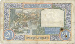 20 Francs TRAVAIL ET SCIENCE FRANCE  1940 F.12.04 F-