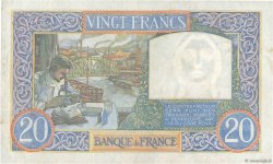 20 Francs TRAVAIL ET SCIENCE FRANCE  1941 F.12.15 XF-