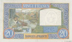 20 Francs TRAVAIL ET SCIENCE FRANCE  1941 F.12.16 SUP