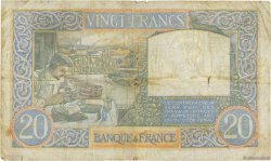 20 Francs TRAVAIL ET SCIENCE FRANKREICH  1941 F.12.19 SGE