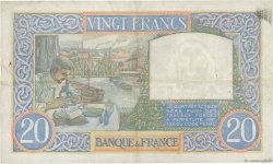 20 Francs TRAVAIL ET SCIENCE FRANKREICH  1941 F.12.19 SS