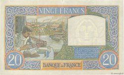 20 Francs TRAVAIL ET SCIENCE FRANCE  1942 F.12.21 SUP