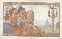 20 Francs PÊCHEUR FRANKREICH  1942 F.13.02 fVZ