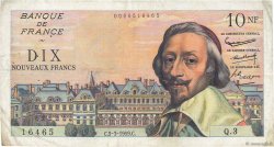 10 Nouveaux Francs RICHELIEU FRANCE  1959 F.57.01 VF