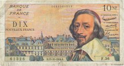 10 Nouveaux Francs RICHELIEU FRANKREICH  1959 F.57.03 SGE