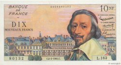 10 Nouveaux Francs RICHELIEU FRANKREICH  1961 F.57.14 VZ