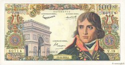 100 Nouveaux Francs BONAPARTE FRANCIA  1959 F.59.02
