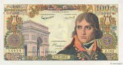 100 Nouveaux Francs BONAPARTE FRANCE  1960 F.59.09 XF-